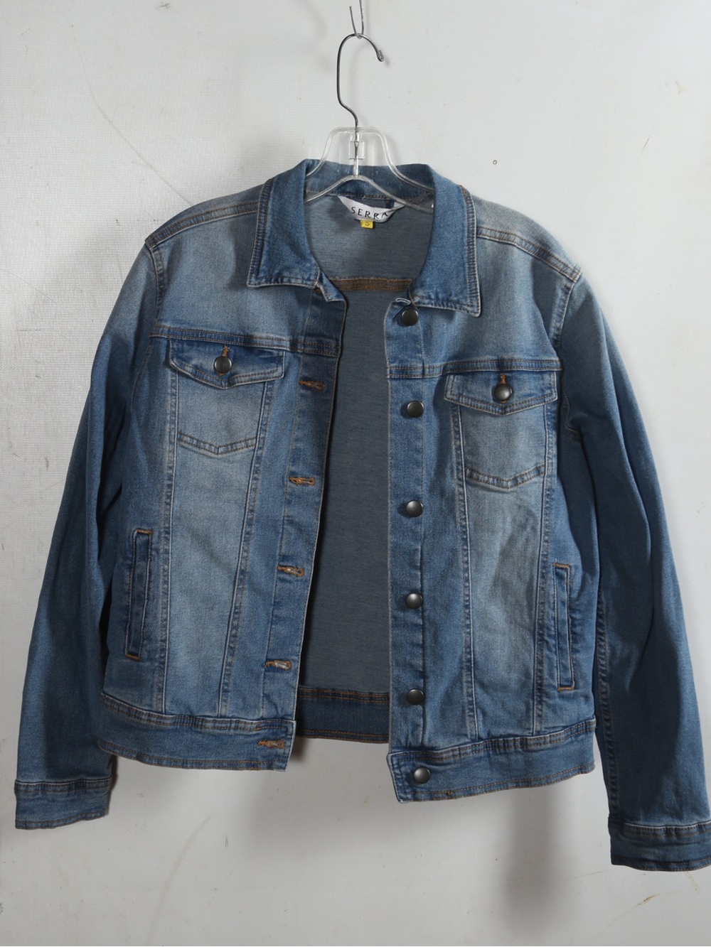 Serra Women’s Blue Denim Shirt Jacket